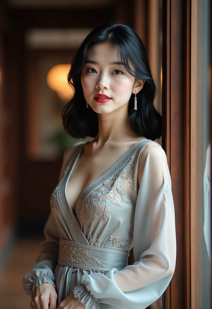 早八书桌灯与理线